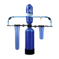 Aquasana Whole House Water Filter System - Carbon &amp; KDF Home Water Filtration - Filters Sediment &amp; 97% Of Chlorine - 1,000,000