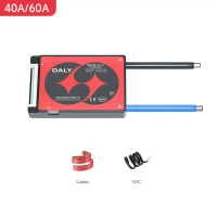 BMS LiFePO4, DALY 60A 36V, Hệ thống pin 12S, Bảo vệ ba lần (OVP / OCP / Temp), Hệ thống pin 12S, Xe 