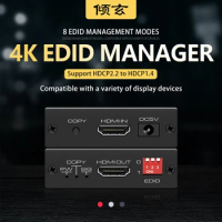 edid emulator 4k passthrough switch manager hdmi DVI 4k to 1080p 1440p drops resolution scaler hdcp adapter stripper converter