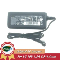 Original 25W 19V 1.3A LCAP21 AC Adapter Charger For LG E1948SX 27EA33V 24MP47HQ LCD MONITOR Power Supply ADS-40SG-19-3 19025G