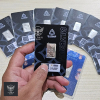 Perak Silverium 3,3 gram Reguler Asli Murni 999 Minigold