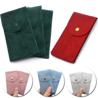 Flannelette Watch Storage Box Bag Watches Pockets Dust Protect Collection Portable Watch Protection Bag New Watch Boxes Case
