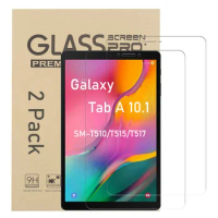 ( 2 Packs ) Tempered Glass For Samsung Galaxy Tab A 10.1 2019 SM-T510 SM-T515 T510 T515 T517 Tablet Screen Protector Film