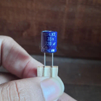 20pcs Elco 220uF 35V kapasitor elko