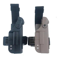 New Tactical Gun Holster For Glock 17 19 22 23 31 Airsoft Pistol Leg Holster Combat Gun Case Thigh Gun Bag Hunting Accessories