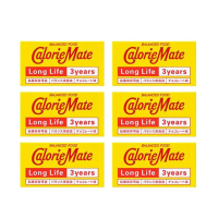 【Calorie Mate】防災口糧 6入x1組(長效期保存 救命存糧 登山露營 避難防災 地震)
