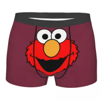 Custom Cookie Monster Boxers Shorts Mens Cartoon Sesame Streets Briefs Underwear Cool Underpants