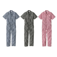 日本代購 Dickies D-7102 涼感薄款 短袖 連身工作衣 連身工作服 連體服 工裝 工作褲 防曬 SS-5L