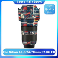 For Nikon AF-S NIKKOR 24-70mm F2.8G ED Anti-Scratch Camera Sticker Coat Wrap Protective Film Body Protector Skin Cover 24-70 2.8