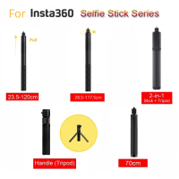 New Insta360 1.2m Invisible Selfie Stick Insta360 Bullet Time Bundle Handle for Insta 360 X3ONE X2ONE RONE X Accessories