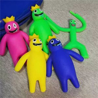 #N_A - 彩虹朋友怪物玩具捏捏樂公仔玩偶擺件解減壓神器發洩球兒童禮物品