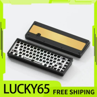 Weikav Lucky65 Mechanical Keyboard Kit 3-Mode Customization Usb/2.4g/Bluetooth Hotswap Rgb Gasket Structure Gaming Keyboard Gift