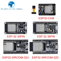 ESP-32S ESP-WROOM-32 ESP32 ESP-32 Bluetooth and WIFI Dual Core CPU with Low Power Consumption MCU ESP32-CAM-MB For Arduino