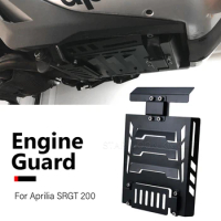 Motorcycle Chassis Engine Guard Protection Cover Lower Bottom Plate Splash For Aprilia SRGT200 SR GT SRGT 200 2022- Accessories
