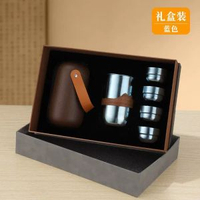 新款純鈦茶具套裝高檔鈦茶壺功夫茶具純鈦泡茶壺高定禮盒送人