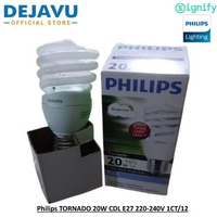Lampu Ulir Philips TORNADO 20W CDL E27 220-240V 1CT/12