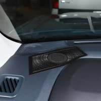 Car Stainless Steel Speaker Mesh For Ford Maverick Maverick 2022 Car Dashboard Both Sides Speaker Cover Stickers Accessories