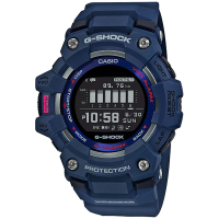 【CASIO 卡西歐】G-SHOCK 手機藍牙連線功能計步多功能運錶 母親節 禮物(GBD-100-2)