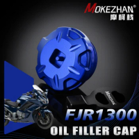 Motorcycle Anti theft Engine Oil Filler Cap Plug Cover FOR YAMAHA FJR 1300 A AS ES AE FJR1300 FJR130