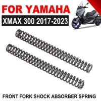 For YAMAHA XMAX 300 X-MAX XMAX300 Motorcycle Accessories Front Fork Shock Absorber Spring Reinforcing Strengthen Springs Parts