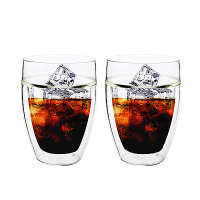 [買一送一]FUSHIMA富島 公爵系列雙層耐熱玻璃杯300ML