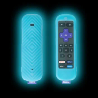 Dustproof Cover for Roku Ultra 2022 Remote Control Smart TV Stick Silicone Case Shockproof Protective Cover Accessories