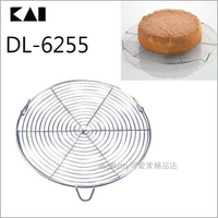 asdfkitty可愛家☆貝印DL-6255 18-8不鏽鋼圓型冷卻網/散熱架-22公分-麵包/蛋糕/餅乾.都可放-日本