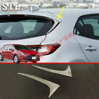 ABS Chrome Rear Window Around Cover Trim For Toyota Corolla Hatchback Auris Sport 2019 2020 Car Accessories Stickers