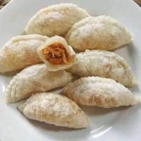 Cireng Pastel isi Ayam Suwir 10 pcs mentah frozen makanan ringan camilan Food Pedas Snacks Crispy Ce