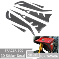 Fuel Tank Pad Protector 3D Sticker Decal Fuel Anti-Slip FOR YAMAHA TRACER 900 MT-09 Tracer900 2020 2019 2018