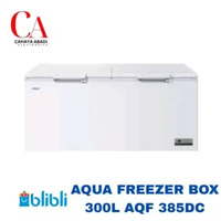 CHEST FREEZER AQUA 365L AQF-385DC / AQF385 385DC Dual Chamber
