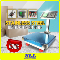 Stainless Steel Digital Platform Scale 60kg Foldable Charging Scale Tahan Karat Weight Penimbang Pre