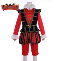 Cosplay legend Tudor Period King Henry Lord Cosplay Costume Queen Elizabeth Tudor Mens Royal Court Costume Suit Custom Made H001