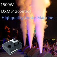 high quality led 1500w Smoke Machine DMX512 remote control Effect of smoke machine Smoke device stage lighting effects