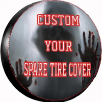 Custom Spare Tire Cover Customize Personalized Spare Tire Covers Design Your Image Text in Tire Cover Waterproof Dust-Proof