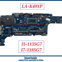 StoneTaskin CN-050JMT for DELL Latitude 5420 Laptop Motherboard 050JMT LA-K491P W SRK03 i5-1135G7 i7-1185G7 DDR4 100% Tested
