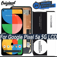 LCD Touch Screen For Google Pixel 5a 5G,LCD Display For G1F8F, G4S1M,Digitizer Assembly Screen 100% Tested 6.34"