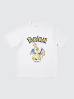 UNIQLO KAOS UT T-SHIRT PRIA Pokemon crew neck Lengan pendek WHITE XL