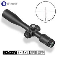 DISCOVERY LHD-NV 4-16X44SFIR Professional Hunting Scope Lightweight Riflescope Tactical Rifle Scope with 400-950NM UWB Coating