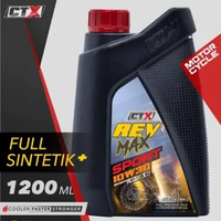CTX Rev Max Sport 10w30 - oli full sintetik motor sport/bebek 1200ml