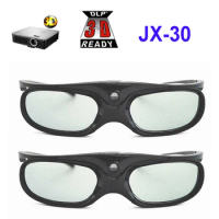 Active Shutter Rechargeable 3D Glasses Support 96HZ/120HZ/144HZ For Xgimi Z3/Z4/H1/H2 Nuts G1/P2 BenQ Acer &amp; DLP LINK Projector