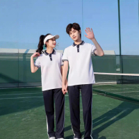 Design Sense College Style Sports School Uniform Versatile Junior High School Student Summer School
