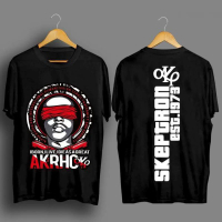 Baju-T Skeptron Gwen Awkward, Rho v22, Ulang Tahun ke-50, Tee Putih, Untuk Lelaki, Bernafas dan Sele