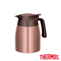 THERMOS 膳魔師 TTB-1500-NEBW 不鏽鋼按壓式真空保溫壺 1500ml 橡實棕