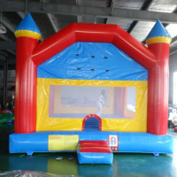 Bouncy castle trampoline, kids entertainment, parent-child time