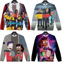 Movie Star Trek Star Falle Sweatshirt Hoodie Long Sleeve Streetwear Cosplay Causal Loose Unisex Adults Coat Pullover Hoodies