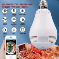 CCTV V380PRO BOHLAM WIRELESS 5MP WIRELESS / WIFI - Cctv Bohlam, 1 pcs