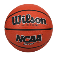 WILSON NCAA MVP 橡膠籃球#7-訓練 室外 戶外 7號球 威爾森 WTB0760XDEF 橘黑銀