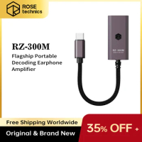 Rose Technics RZ-300M DAC/Amplifier Type-C to 3.5mm headphone adapter with HiFi decoding and amplification functionality