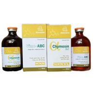 Phục hồi gà sau đá Chymosin+vime-abc 100ml. Tiêu sưng chống phù nề, giảm đau hạ sốt cho gà hiệu quả 